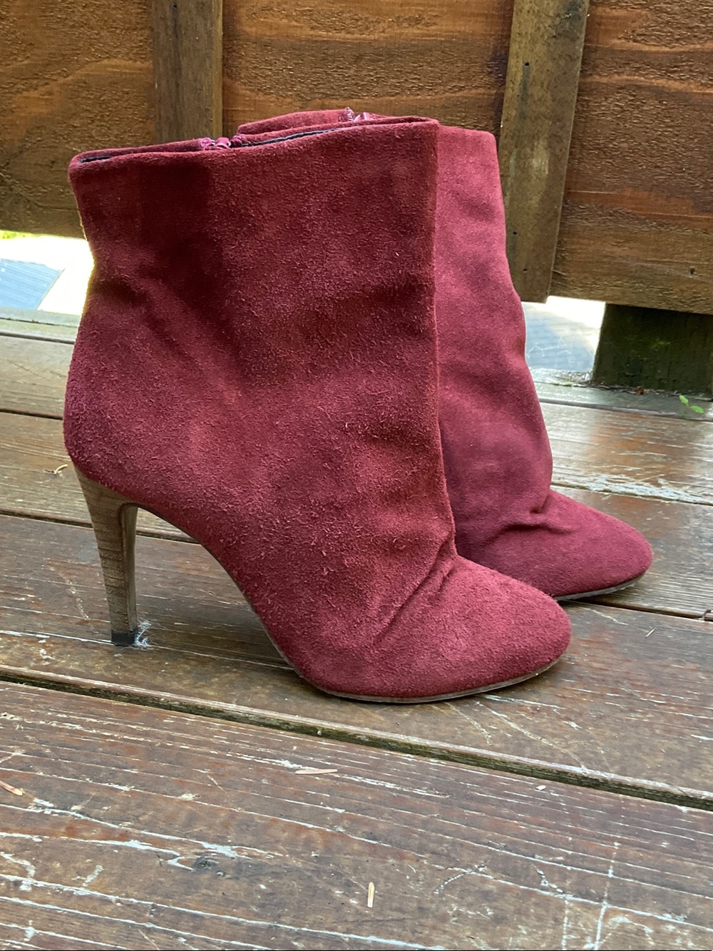 Free People Suede Booties